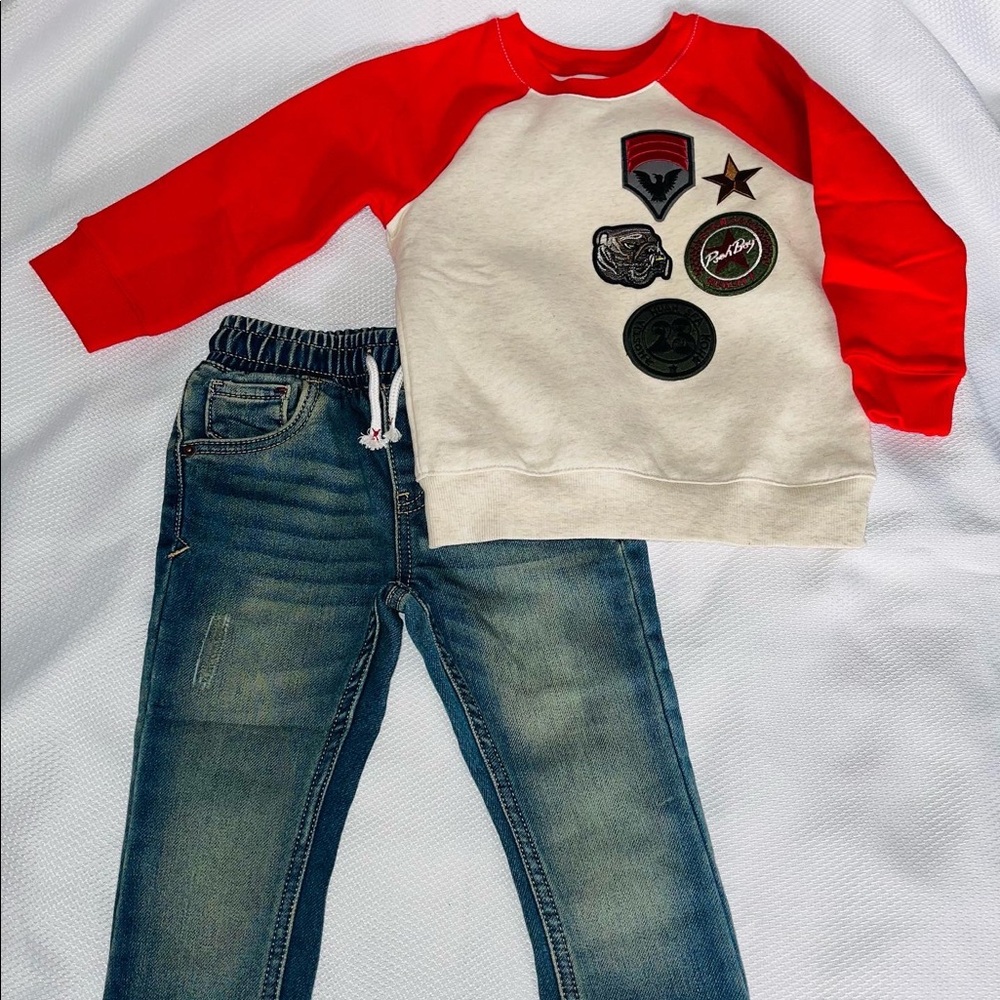 Boys Sweatshirt and Jeans